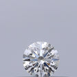 0.19 carat Round diamond E VVS1 Excellent