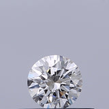 0.25 carat Round diamond F VVS1 Excellent