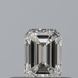0.24 carat Emerald diamond H VVS1 