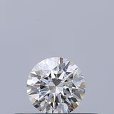 0.24 carat Round diamond E IF Excellent