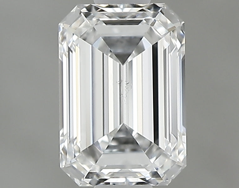 0.62 carat Emerald diamond D SI1 