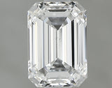 0.62 carat Emerald diamond D SI1 