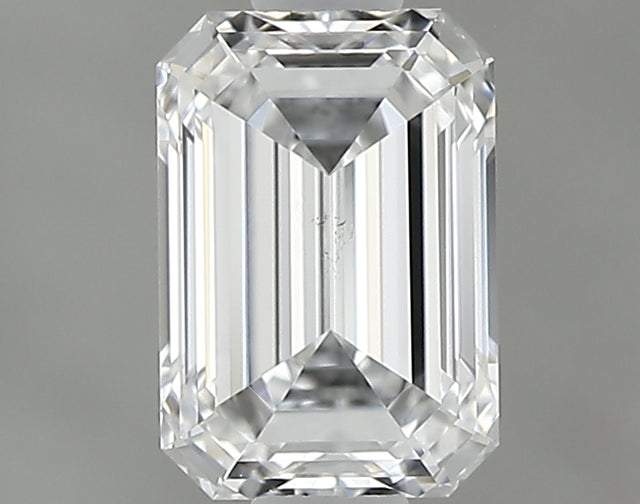 0.62 carat Emerald diamond D SI1 