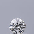 0.18 carat Round diamond F VVS1 Excellent