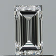 0.46 carat Baguette diamond E VVS1 