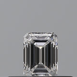 0.23 carat Emerald diamond D  VVS2