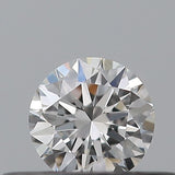 0.21 carat Round diamond F  IF Excellent