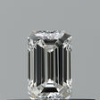 0.24 carat Emerald diamond F VVS1 