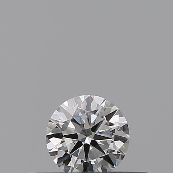 0.18 carat Round diamond F  IF Excellent