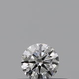 0.18 carat Round diamond F  IF Excellent