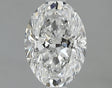 1.00 carat Oval diamond E I1 