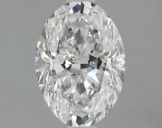 1.00 carat Oval diamond E I1 