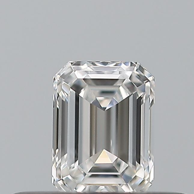 0.25 carat Emerald diamond F  VVS1