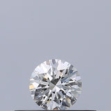 0.19 carat Round diamond F IF Excellent
