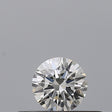 0.21 carat Round diamond H VVS2 Excellent