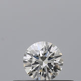 0.21 carat Round diamond H VVS2 Excellent