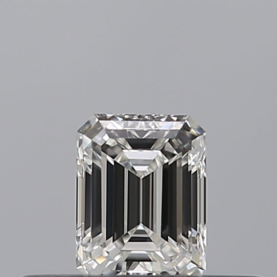 0.24 carat Emerald diamond F VVS2 