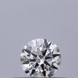 0.23 carat Round diamond E VVS2 Excellent