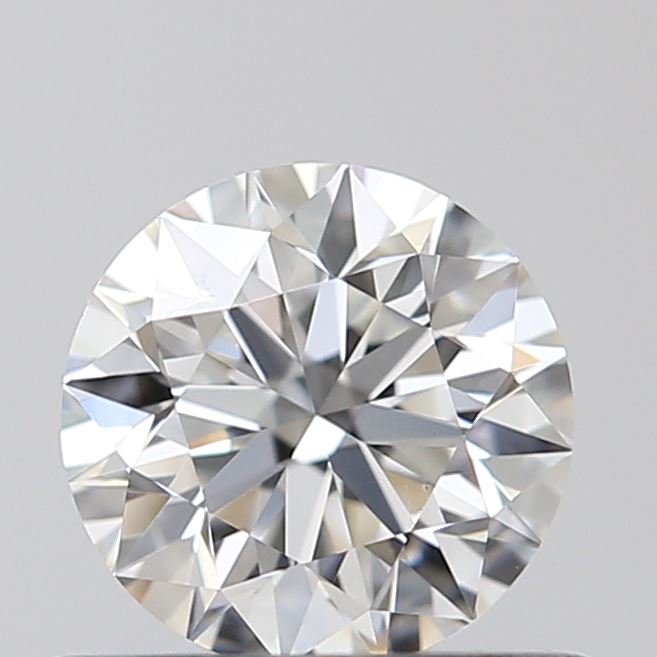 0.53 carat Round diamond F  IF Excellent