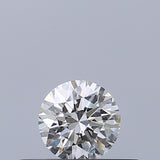 0.25 carat Round diamond E VVS2 Excellent