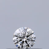 0.18 carat Round diamond E IF Excellent