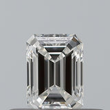 0.24 carat Emerald diamond F  VVS2
