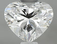 0.60 carat Heart diamond F VVS2 
