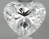 0.60 carat Heart diamond F VVS2 
