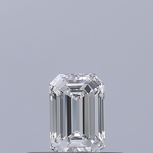 0.25 carat Emerald diamond D IF 