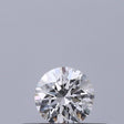 0.18 carat Round diamond D VVS1 Excellent