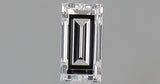 0.28 carat Baguette diamond D  VVS1