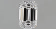 0.23 carat Emerald diamond D VVS2 