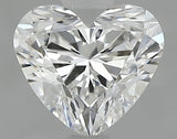 0.84 carat Heart diamond F VS1 