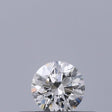 0.18 carat Round diamond E VVS1 Excellent