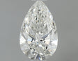 0.51 carat Pear diamond H VVS2 