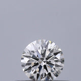0.25 carat Round diamond E VVS2 Excellent