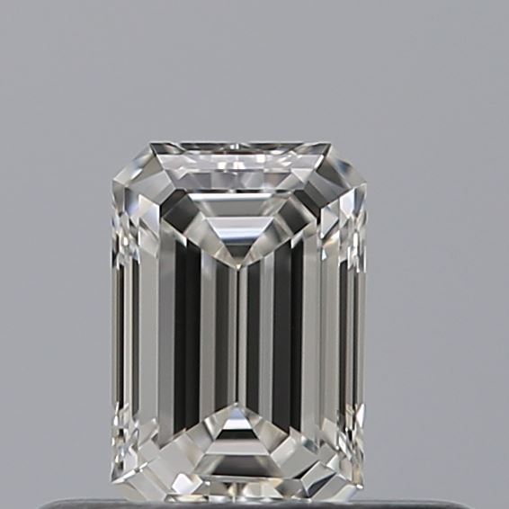 0.30 carat Emerald diamond F  VVS2