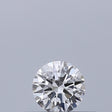 0.18 carat Round diamond E VVS2 Excellent