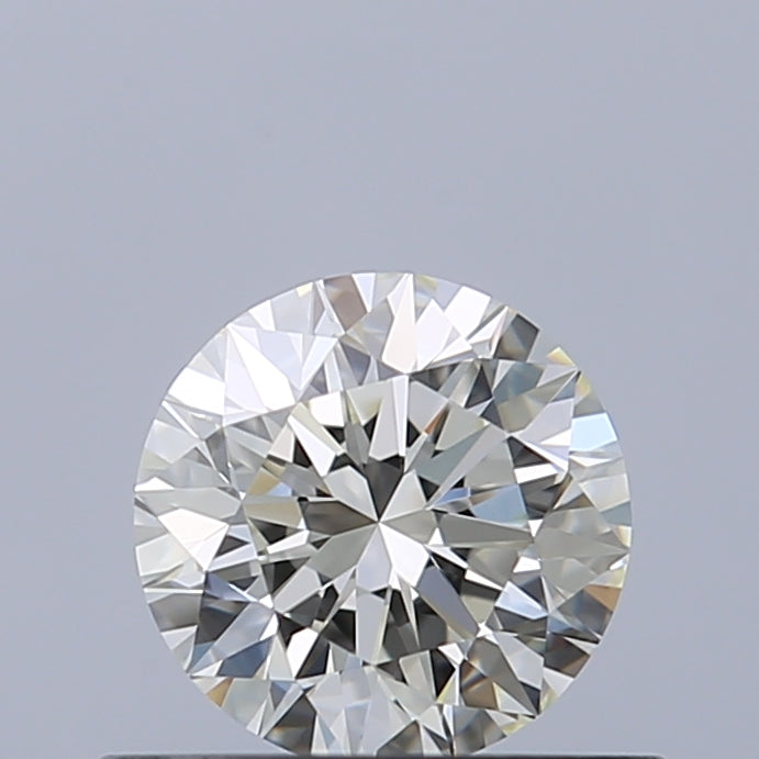 0.52 carat Round diamond J IF Excellent