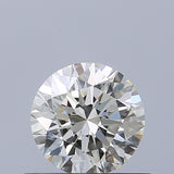 0.52 carat Round diamond J IF Excellent