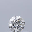0.25 carat Round diamond F VVS1 Excellent
