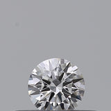 0.19 carat Round diamond D  VS1 Excellent