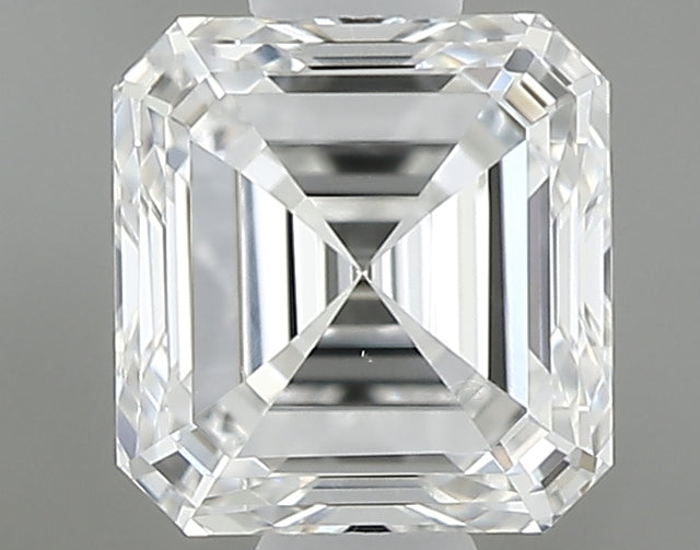0.61 carat Asscher diamond F VS1 