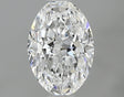 0.80 carat Oval diamond D VVS2 