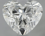 1.00 carat Heart diamond F SI1 