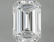 0.85 carat Emerald diamond D VS2 