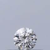 0.18 carat Round diamond E VVS1 Excellent