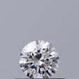 0.25 carat Round diamond F IF Excellent