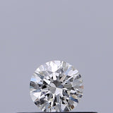 0.21 carat Round diamond F IF Excellent