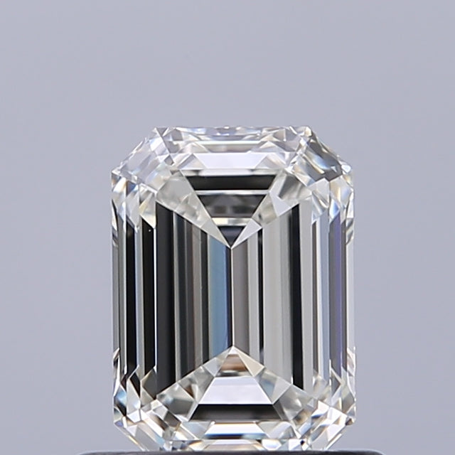 0.72 carat Emerald diamond G VVS1 Excellent